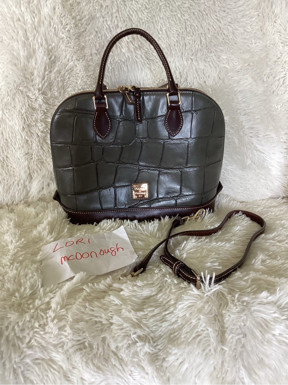Dooney & Bourke Denison Domed satchel